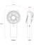 WT-F30 Handhd Ectric Fan Mavisi (Yurt Dışından) 3