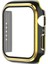 Apple Watch S 6/5/4/se 44 mm Siyah + Altın Için 2 Renkli Pc Kasası (Yurt Dışından) 5