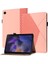 Samsung Galaxy Tab A8 10.5 2021 X200/X205 Kahverengi Için Eşkenar Deri Fe Deri Kılıf (Yurt Dışından) 1