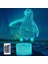 Narwhal 3D Lamba Gece Lambası Tek Boynuzlu Balina 3D Illus Penguen (Yurt Dışından) 1