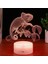 Çocuk Odası Için Axolotl Gece Lambası, 3D Illusion Lam Chameleon (Yurt Dışından) 2