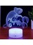 Çocuk Odası Için Axolotl Gece Lambası, 3D Illusion Lam Chameleon (Yurt Dışından) 4