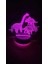 Tyrannosaurus Rex Dinozor Sanat Lambası, 7 Renk 3D Dinozorlar (Yurt Dışından) 4