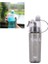 600ML Yaratıcı Sprey Su Şişesi Siyah (Yurt Dışından) 4