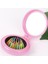 Taraklı Taşınabilir Mini Makyaj Aynası Pembe (Yurt Dışından) 4