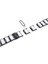 Apple Watch Için Ste Watch Band S 7 45MM / & 6 & Se & 5 & 4 44MM Siyah+Beyaz (Yurt Dışından) 4