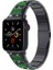 Apple Watch Için Ste Watch Band S 7 45MM / & 6 & Se & 5 & 4 44MM Siyah+Beyaz (Yurt Dışından) 1