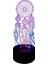 3D Görsel Gece Lambası Hediye LED Dokunmatik Se (Yurt Dışından) 1