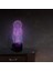 3D Görsel Gece Lambası Hediye LED Dokunmatik Se (Yurt Dışından) 4
