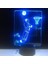 Gecekondu Dunk Şekil 3D LED Gece Lambası Uzaktan Kumanda (Yurt Dışından) 3