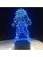 3D LED Gece Işığı Lambası Süper Saiyan Tanrı Gok (Yurt Dışından) 1