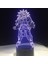 3D LED Gece Işığı Lambası Süper Saiyan Tanrı Gok (Yurt Dışından) 2
