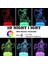 3D Anime Gece Lambası LED Illüzyon Lambası ve 16 Renkli Renkli-D (Yurt Dışından) 4