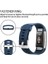 Akıllı Saat, Fit Charge 2 ile Uyumlu Bileklik Değiştirme Kayışı, Klasik ve Özel Ayarlanabilir Spor Bileklikler Koyu Mavi-L (Yurt Dışından) 4