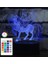 Çocuklar Için Unicorn Gece Lambası, 3D Illüzyon Doğum Günü Unicorn 1 (Yurt Dışından) 3