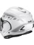 F100 Hetal MC10 Çene Açılır Motosiklet Kaskı Gri Beyaz 5