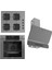 Steamart-Fryart-Sılentart Serisi Gri Set (SS208 + QEP64CPR +D082-SA ) - Emaye Izgara 1
