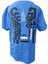 Erkek Çocuk Ön ve Arka Dijital Challenge Baskılı Mavi T-Shirt %95 Pamuk %5 Elastan Gizli Şık Cepli 12 Yaş Mavi 3