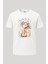 Luffy Gear5 Nika Baskılı Loose Fit Bisiklet Yaka Tişört 1