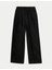 Saf Keten Wide Leg Pantolon 5