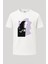 Kaonashi No Face Ghibli Baskılı Loose Fit Bisiklet Yaka Unisex Tişört 1