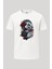 Kaneki Agresif Tokyo Ghoul Baskılı Loose Fit Bisiklet Yaka Unisex Tişört 1