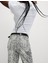 Hayvan Desenli Straight Leg Jean 5