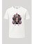 Franky One Piece Baskılı Loose Fit Bisiklet Yaka Unisex Tişört 1