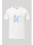 Pegasus Melek Baskılı Loose Fit Bisiklet Yaka Unisex Tişört 1