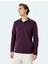 Yeni Sezon Uzun Kollu Pamuk Karışımlı Basic Polo Yaka Sweatshirt 2