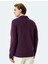 Yeni Sezon Uzun Kollu Pamuk Karışımlı Basic Polo Yaka Sweatshirt 4