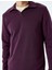 Yeni Sezon Uzun Kollu Pamuk Karışımlı Basic Polo Yaka Sweatshirt 5
