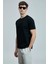 Onıx Modern Grafik T- Shirt Siyah 3