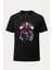 Black Clover Devil Union Baskılı Loose Fit Bisiklet Yaka Unisex Tişört 1