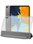 Apple iPad Air M2 11 Inç Uyumlu A2902 A2903 A2904 Smart Cover Üçgen Stand Arkası Şeffaf Tablet Kılıfı 3