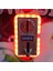 Jeton Kanalı Rgb LED Frame Oyun Coin Kanal Ön Montajlı Renkli Işıklı Dekoratif Gösterge Arcade 2