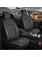 Ford Focus 3 Uyumlu Lüx Deri Oto Koltuk Kılıfı Ön Arka Takım Giydirme Model Siyah Beyaz Alldys 1