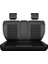 Kia Sportsage Uyumlu Lüx Deri Oto Koltuk Kılıfı Ön Arka Takım Kemer Serisi Siyah 2