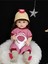 Elite Gerçekçi Emaye Bebek 55CM Simüle Bebek Kız Bebek Için Elbiseli Silikon Bebek 1 Adet 1
