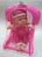 Elite Pembe Salıncaklı Oyuncak Et Bebek 22 cm 1 Adet 1