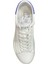 Anton Erkek Hakiki Deri Sneaker Beyaz Mavi 111230254 4