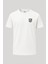 Yaralı Gri Kalp Baskılı Loose Fit Bisiklet Yaka Unisex Tişört 1