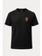 Samuray Pizza Baskılı Loose Fit Bisiklet Yaka Unisex Tişört 1