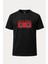 Rock Sembol Baskılı Loose Fit Bisiklet Yaka Unisex Tişört 1