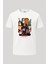 Naruto Boruto Ninja Baskılı Loose Fit Bisiklet Yaka Unisex Tişört Anime Manga 1