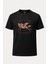 Kanatlı At Baskılı Loose Fit Bisiklet Yaka Unisex Tişört 1
