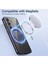 Samsung Galaxy A26 Kılıf Magsafe Wirelles Şarj Destekli Parlak Renkli Kenarlı Arkası Şeffaf Lensli Silikon 2