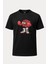 Boks Yapan Beyin Baskılı Loose Fit Bisiklet Yaka Unisex Tişört 1