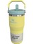 Flip Straw Tumbler Pipetli Termos | 0.60 L Sarı 1