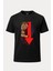 Ayı Sezonu Baskılı Loose Fit Bisiklet Yaka Unisex Tişört 1